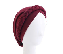 Load image into Gallery viewer, Braided Turban Headwrap
